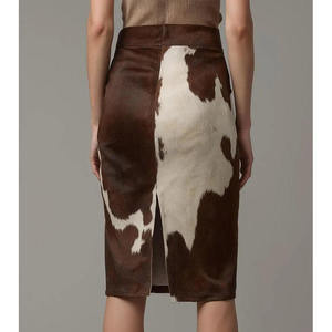 Cow Print Mini <b>Skirt</b> Bold Y2K Street Fashion Look Women’s Cowhide Leather Mini <b>Skirt</b> Western Glam <b>Skirts</b> - Product Image 6