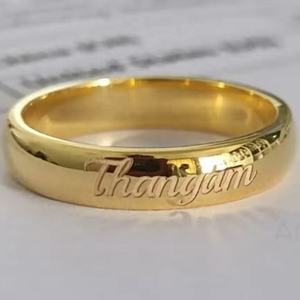 Anillo de Compromiso de Oro Blanco de 14 Quilates para Hombre con Diamantes Naturales Incrustados, Corte Brillante Redondo, Anillos Modernos - Product Image 1