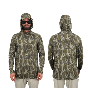 Long Sleeve Wholesale Custom Plus Size Unisex Fishing Shirts Sublimation Quick Dry Breathable UPF 50 Moisture Wicking <b>Fabric</b> - Product Image 1