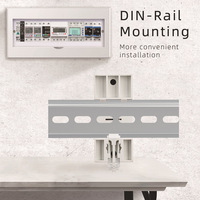 Compteur d'énergie numérique intelligent neuf d'usine 63A Rail DIN Ampèremètre/Voltmètre Monophasé AC90-250V Moniteur de puissance