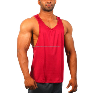 เสื้อกล้ามออกกำลังกายผู้ชายสีพื้น ราคาถูก สินค้าขายดี คุณภาพดี เสื้อกล้ามผู้ชาย รับผลิตแบบ OEM ออกแบบได้ - Product Image 4