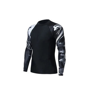 Camiseta Deportiva de Compresión para Hombre, Elástica, para Gimnasio, Fitness, Running, Entrenamiento - Product Image 4