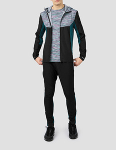 ชุดวอร์มกันลมผู้ชายพิมพ์ลายตามสั่งจากโรงงาน ชุดสองชิ้นขนาดใหญ่พิเศษ ผลิตจากผ้าไนลอนแห้งเร็ว - Product Image 3