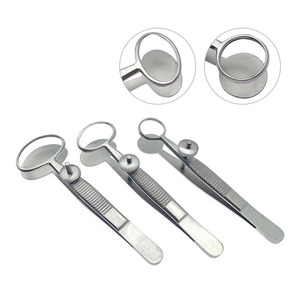 ชุดเครื่องมือผ่าตัดกระดูกและข้อ HOL SALE Chalazion Forceps Tweezers พร้อมใบรับรอง CE สำหรับการผ่าตัดและปลูกถ่ายฟันเทียม - Product Image 2
