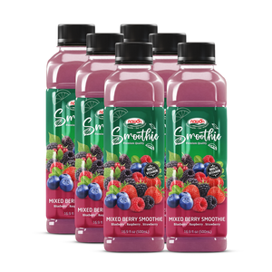 Jus de fruits frais en bouteilles en verre non transparentes, mélange de baies pour smoothies, prix de gros, pour la vente en gros et la distribution, Minceur Business - Product Image 3