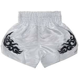Shorts de Boxeo, Muay Thai y MMA Personalizados al Por Mayor, de la Mejor Calidad, 100% Algodón/Poliéster, Elásticos, de Secado Rápido, a Bajo Precio - Product Image 6