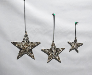 Décoration de Noël en métal faite à la main, réutilisable, écologique, durable, personnalisable, taille sur mesure, élégante pour la maison et les fêtes - Product Image 4