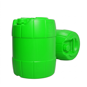 Vente en gros de bidons en plastique rectangulaires HDPE personnalisés de 18 L pour l'emballage de carburant et de détergent - Product Image 1