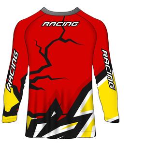 Maillot de course de moto pour adultes, impression par sublimation, motocross, best-seller, séchage rapide, 100% polyester avec design personnalisé - Product Image 4