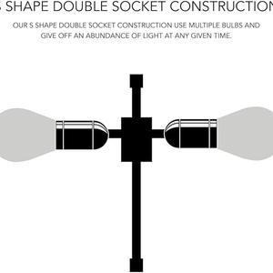 Lampe sur pied LED à économie d'énergie avec un design fin pour appartement, bureau et usage domestique - Product Image 3