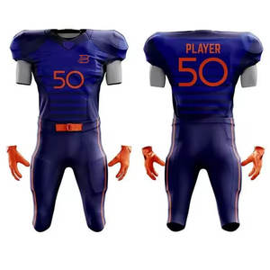 Venta directa de fábrica, uniforme de fútbol americano hecho en Pakistán, ropa deportiva, uniforme de fútbol americano para hombre - Product Image 1