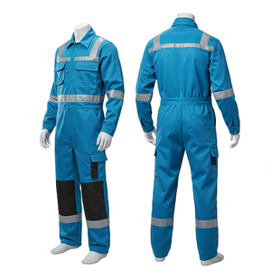 Safety Polyester Custom Workwear Functional Full Sleeves Full Sleeves Safety Coveralls Over waterproof best material <b>fire</b> proof - Product Image 3