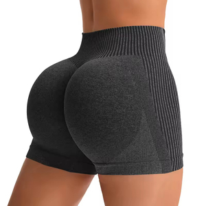 Shorts de sport et de yoga pour femmes 2026 en gros, personnalisables avec logo, respirants, taille mi-haute, pour le cyclisme - Product Image 2