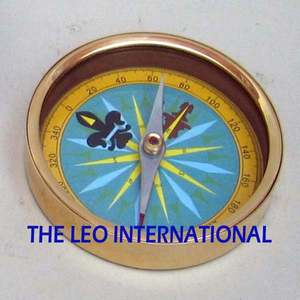 Boussole Nautique Légère Finition Brillante pour Décoration & Accessoires de Mariage, Noël, Remise de Diplôme, Bureau - Product Image 4