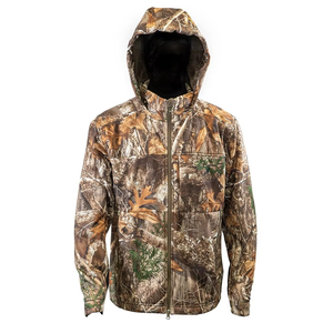 Veste Softshell imperméable de haute qualité GRACE SIGN, camouflage personnalisé, pour la chasse en plein air en hiver, avec doublure en polyester, unisexe - Product Image 1