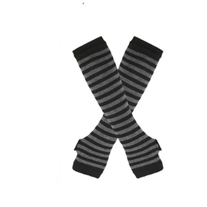Chaussettes hautes de compression antidérapantes en coton et élasthanne de couleur unie pour femmes, en tissu tricoté écologique, pour cosplay et usage quotidien, OEM ODM - Product Image 3