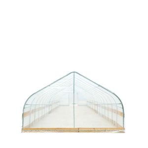 12FT X 60FT Stable Tunnel <b>Greenhouse</b> for Grow Tent 6 Mil Clear EVA <b>Plastic</b> Film Cold Frame Hand Crank Roll Peak Ceiling Roof - Product Image 5