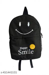 Bolso Pithoo Mediano de Lona con Diseño de Sonrisa Feliz, Elegante y Popular, para Mujeres, Niñas, Estudiantes y Accesorios Cotidianos, Disponible para la Venta - Product Image 5