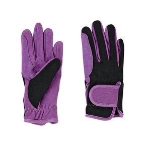 New High Quality Genuine Leather <b>Full</b> Finger Palm Protection Horse Riding Gloves Breathable Anti <b>Slip</b> Winter Zipper Closure - Product Image 3