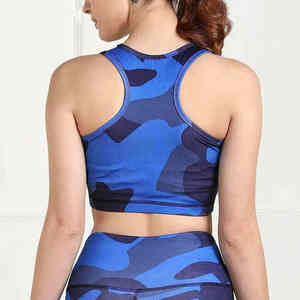 Conjunto Deportivo para Mujer, Leggings de Cintura Alta Elástica y Sujetador Deportivo Cruzado, Shorts para Gimnasio y Yoga - Product Image 4