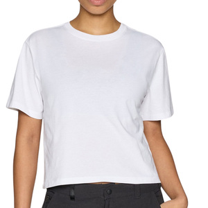 เสื้อยืดผู้หญิงสั่งทำขายส่ง OEM ผ้าฝ้ายระบายอากาศได้ดี ไซส์ใหญ่ สีตามสั่ง คุณภาพสูง แห้งเร็ว เป็นมิตรกับสิ่งแวดล้อม - Product Image 2