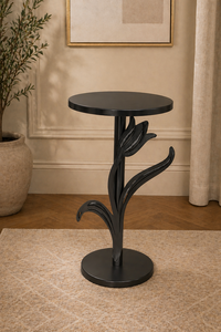 Modern Yellow Accent Side <b>Table</b> Twisted Pedestal End <b>Table</b> Round Coffee <b>Table</b> <b>Decorative</b> Living Room Furniture Bedside <b>Table</b> - Product Image 3