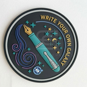 Custom Rubber Patches 3D Soft PVC Style Badge For Clothing Bags Hats <b>Jackets</b> And Fashion Accessories - Product Image 3