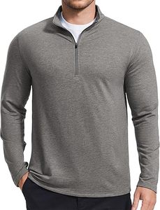 Suéter ligero con cierre de cremallera para hombre - Product Image 6