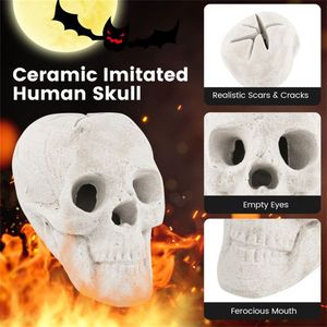Decorazione beige per Halloween per un'atmosfera festiva e spettrale - Product Image 6