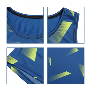 High Quality Plus Size Fitness Gym Men Sport Sublimation Cheap Tank Top <b>Running</b> Personalised Logo Custom Basketball <b>Singlet</b> - Product Image 4