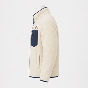 Men Polar Sherpa <b>Jacket</b> Featuring A Warm Fleece Feel Comfortable Fit And Versatile Style For Winter Walks Travel And Daily Wear - Product Image 2