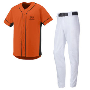 Servicio OEM, Uniforme de Béisbol de Color Sólido de Alta Calidad al por Mayor, 100% Poliéster, Ropa de Equipo, Uniforme de Béisbol a Bajo Precio - Product Image 1