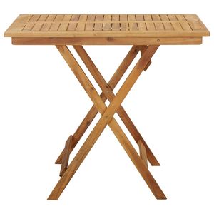 Tavolo da giardino pieghevole in legno massello di Acacia 35.4 tavoli da esterno "x 35.4" x 29.5" - Product Image 3