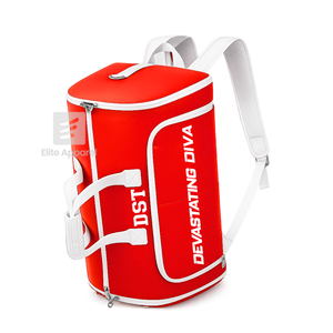 Custom Delta Sigma Theta Sorority Tote <b>bag</b> red and White Embroidered Logo Daily Use Large Capacity Nylon polyester <b>duffel</b> <b>bag</b> - Product Image 2