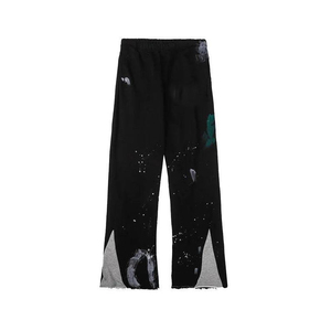 Custom Heavy Fabric Flare Sweatpants Women's Inner Fleece Sweatpants Wide Leg Oversized Sweatpants Winter Sweat Pants For Women - Product Image 2