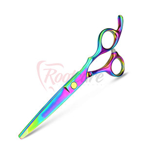 Best Quality Barber <b>Scissors</b> Sharp Edge Barber <b>Scissors</b> Stainless Steel Barber <b>Scissors</b> Professional Salon Hair Trimming Use - Product Image 3