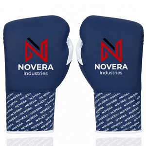 Gants de boxe en cuir véritable avec logo personnalisé, à lacets, pour sparring, kickboxing, entraînement sur sac de frappe, séchage rapide, évacuation de l'humidité, hommes et femmes - Product Image 5