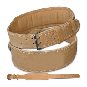 Durable Heavy Duty Leather Powerlifting Belt Adjustable Weightlifting Belt Gym Training Back Support OEM Factory Supplier - Product Image 1