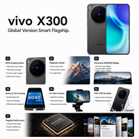 Smartphone 5G vivo X300 Version Globale 2026 en Gros, Appareil Photo ZEISS 200MP, Charge Sans Fil 90W, Android 16, NFC