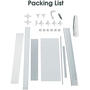 Tenda Impermeabile 10 X 20 Piedi per Matrimoni e Feste con Picchetti e Corde Antivento - Product Image 4