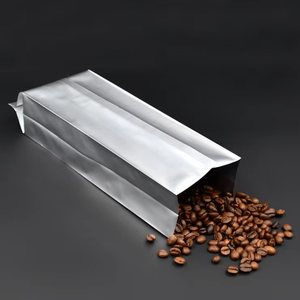 Sacs à soufflets latéraux en nylon laminé de qualité alimentaire, durables, avec fermeture éclair et scellage thermique - Product Image 3