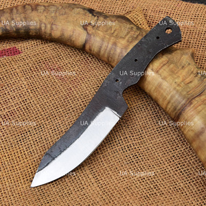 Hojas de Cuchillo Bushcraft de Acero de Alto Carbono Hechas a Mano con Borde Recto para Fabricación OEM y Personalización DIY - Product Image 5