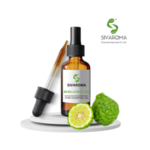 Huile essentielle de bergamote 100% pure naturelle, huile de bergamote pour aromathérapie, diffuseur, massage, shampoing, savon, bougie - Product Image 1
