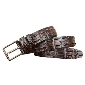 Cinturón de Cuero Genuino de Alta Calidad para Hombre, Cinturón Casual para Jeans, Proveedor de Fábrica OEM, Hecho en Pakistán - Product Image 5