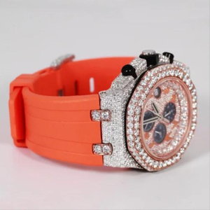 Good Quality Hip Hop Customized Iced Out Lab Grown Diamond <b>Watch</b> for <b>Men</b> VVS Diamond <b>Watch</b> Gift - Product Image 4