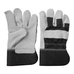 Gants de sécurité de qualité supérieure pour soudeurs canadiens, en cuir de vachette pleine fleur, résistants, doux et confortables, avec doublure en coton, pour soudure professionnelle. - Product Image 5