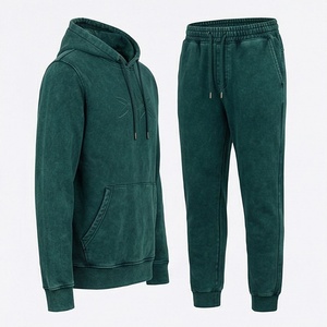 Elegante Chándal con Lavado Ácido, Estilo Minimalista y Personalizado, Ropa Casual de Calle, Ropa Deportiva Premium para Gimnasio - Product Image 1