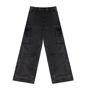 Pantalon cargo homme sur mesure OEM, taille élastique, décontracté, avec poches, style jogger, Haus Industries - Product Image 1