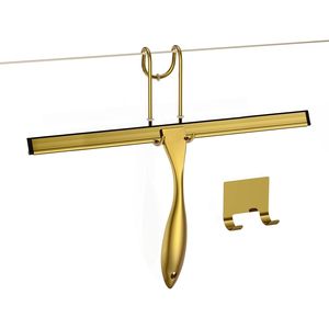 Ensemble de raclettes de douche en acier inoxydable de 14 pouces, raclette polyvalente pour portes de douche, miroirs, carreaux, voiture - Product Image 1