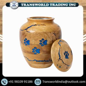 Luxury Wooden Cremation Urn Handmade <b>Memorial</b> Ashes <b>Box</b> Elegant Funeral Keepsake Decorative Adult Wooden <b>Memorial</b> Container - Product Image 4